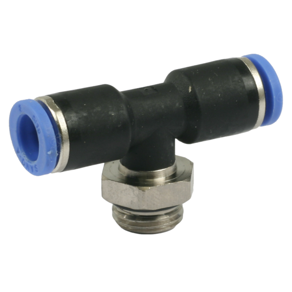 T-THREADED PUSH-IN FITTING