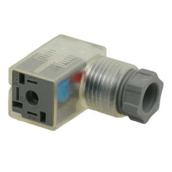 DIN43650-C 9.4mm 230V LED & Varistor
